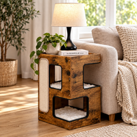 Le Chevet – Arbre à chat design en bois avec niche douillette