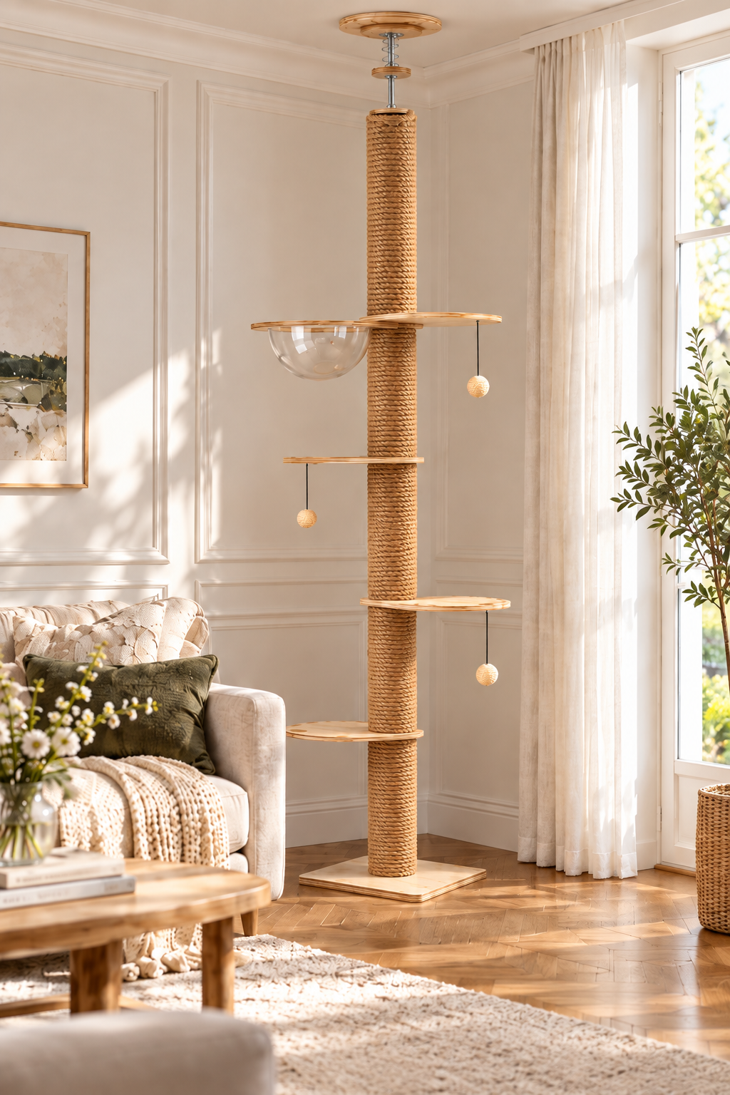 Le Firmament – L'arbre à chat qui monte jusqu'au ciel