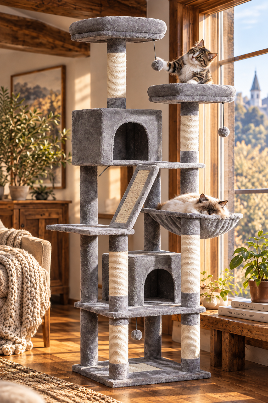Le Palais – L'arbre à chat digne de vos petits rois