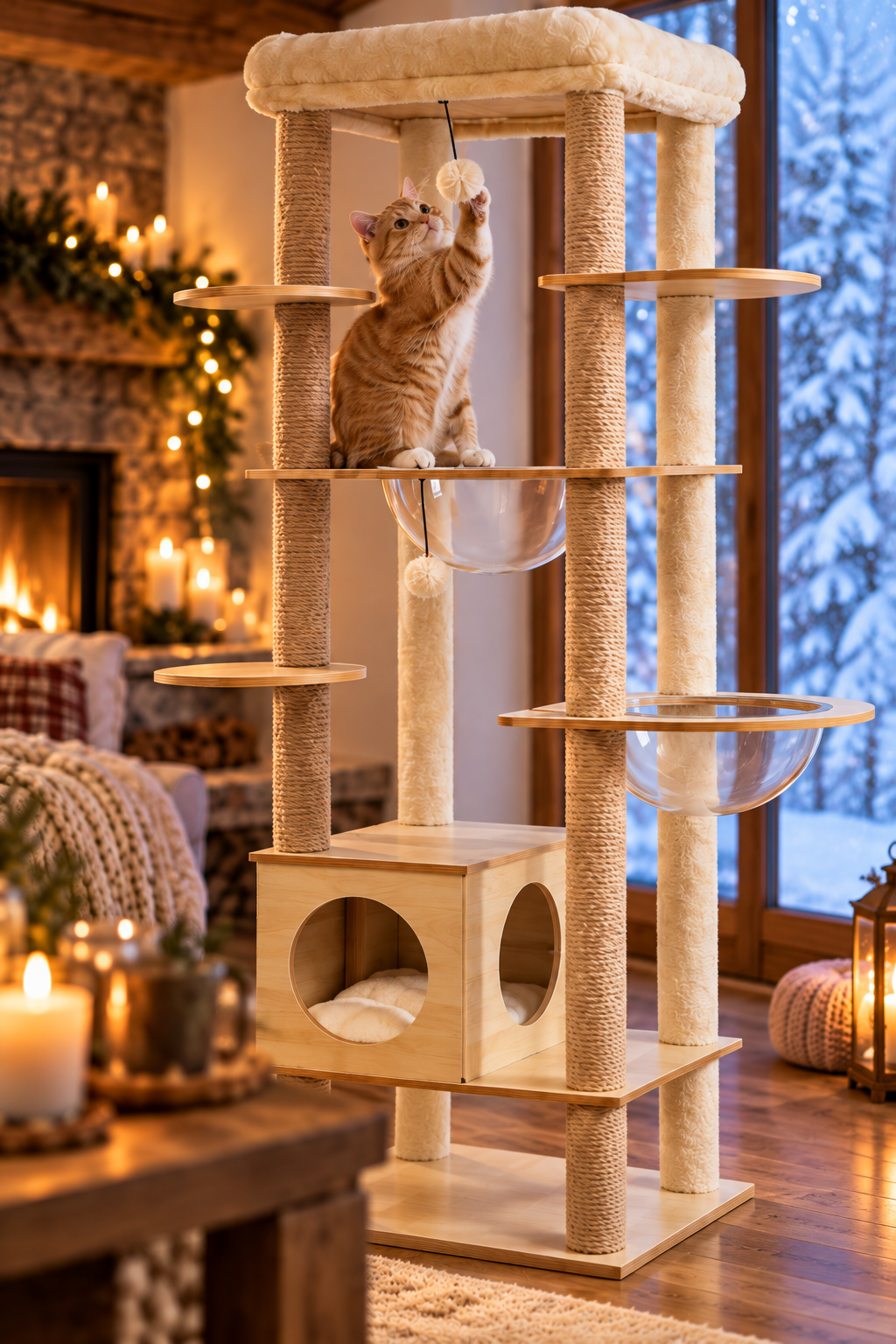 Le Céleste – Un arbre à chat pour grimper jusqu'aux nuages