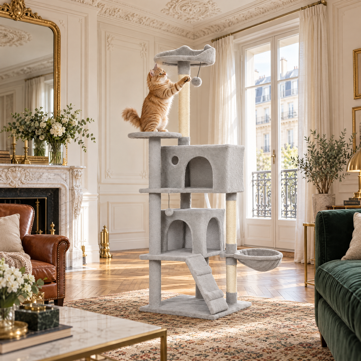 L'Hôtel Particulier – L'arbre à chat digne des plus belles adresses